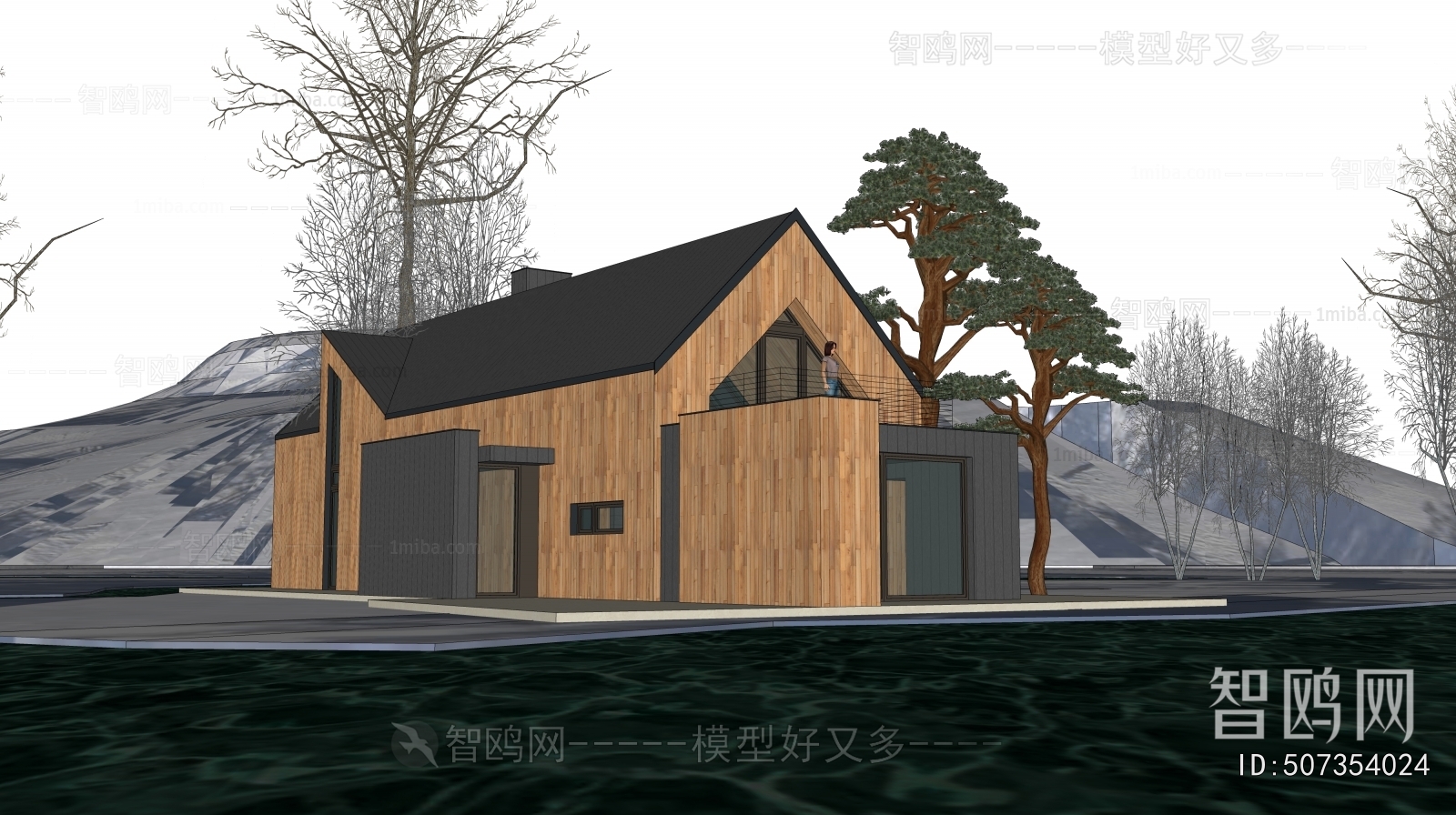 Modern Appearance Of Commercial Building