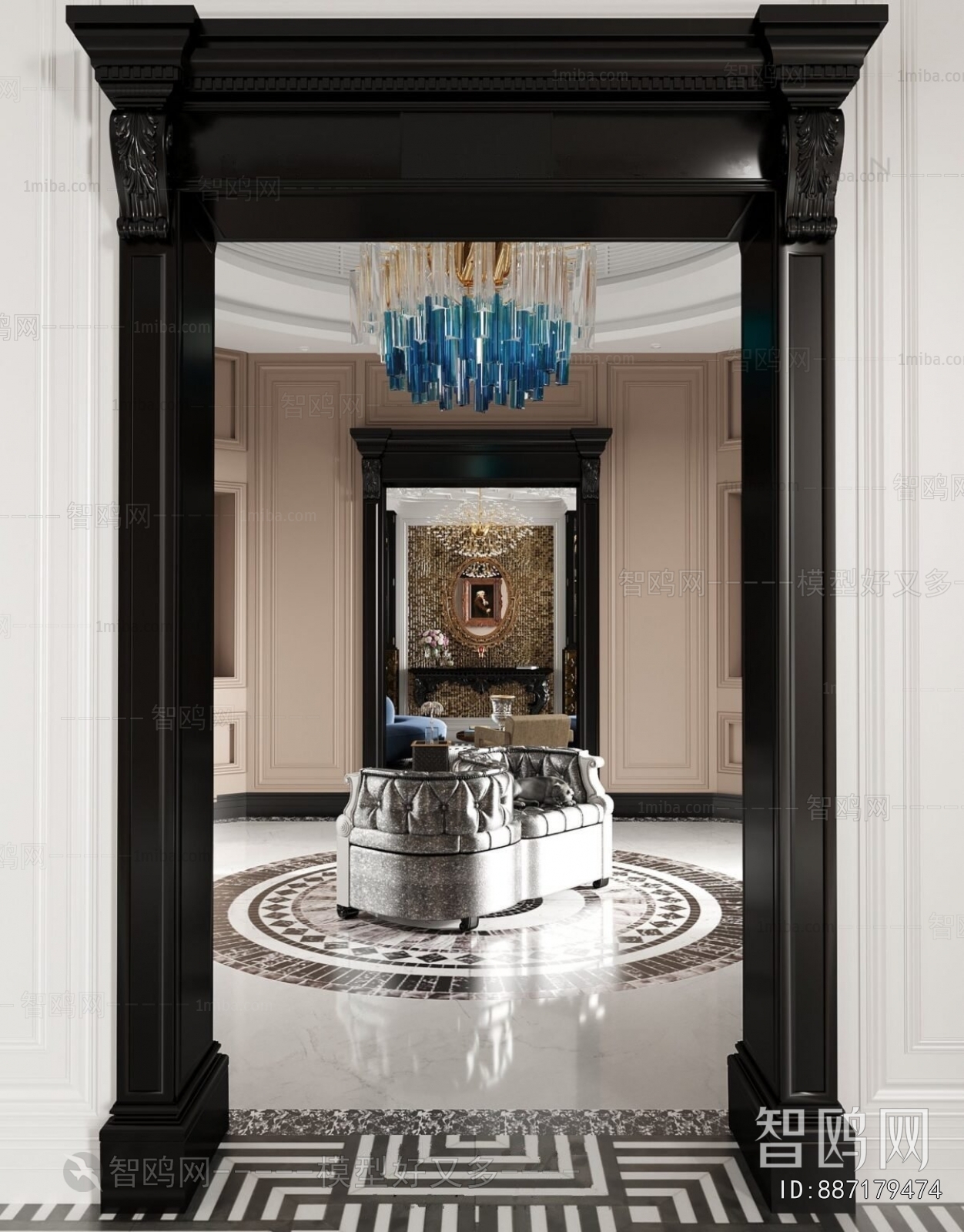 European Style Hallway