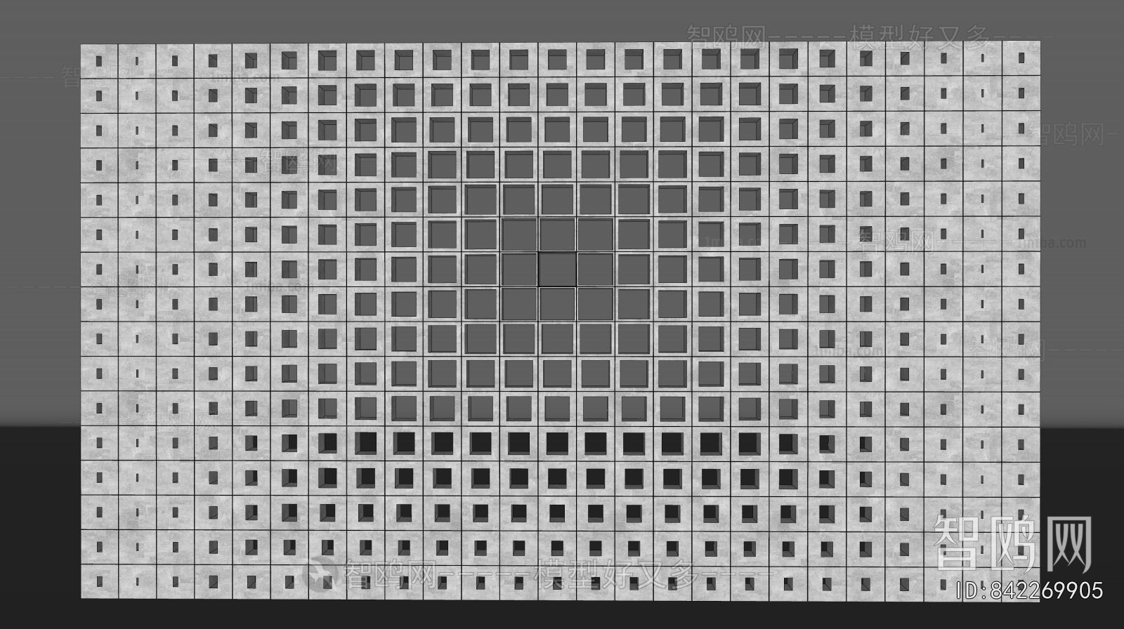 Modern Cement Brick Screen Partition