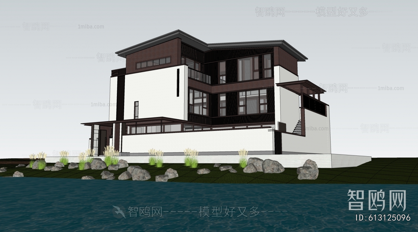 New Chinese Style Detached Villa