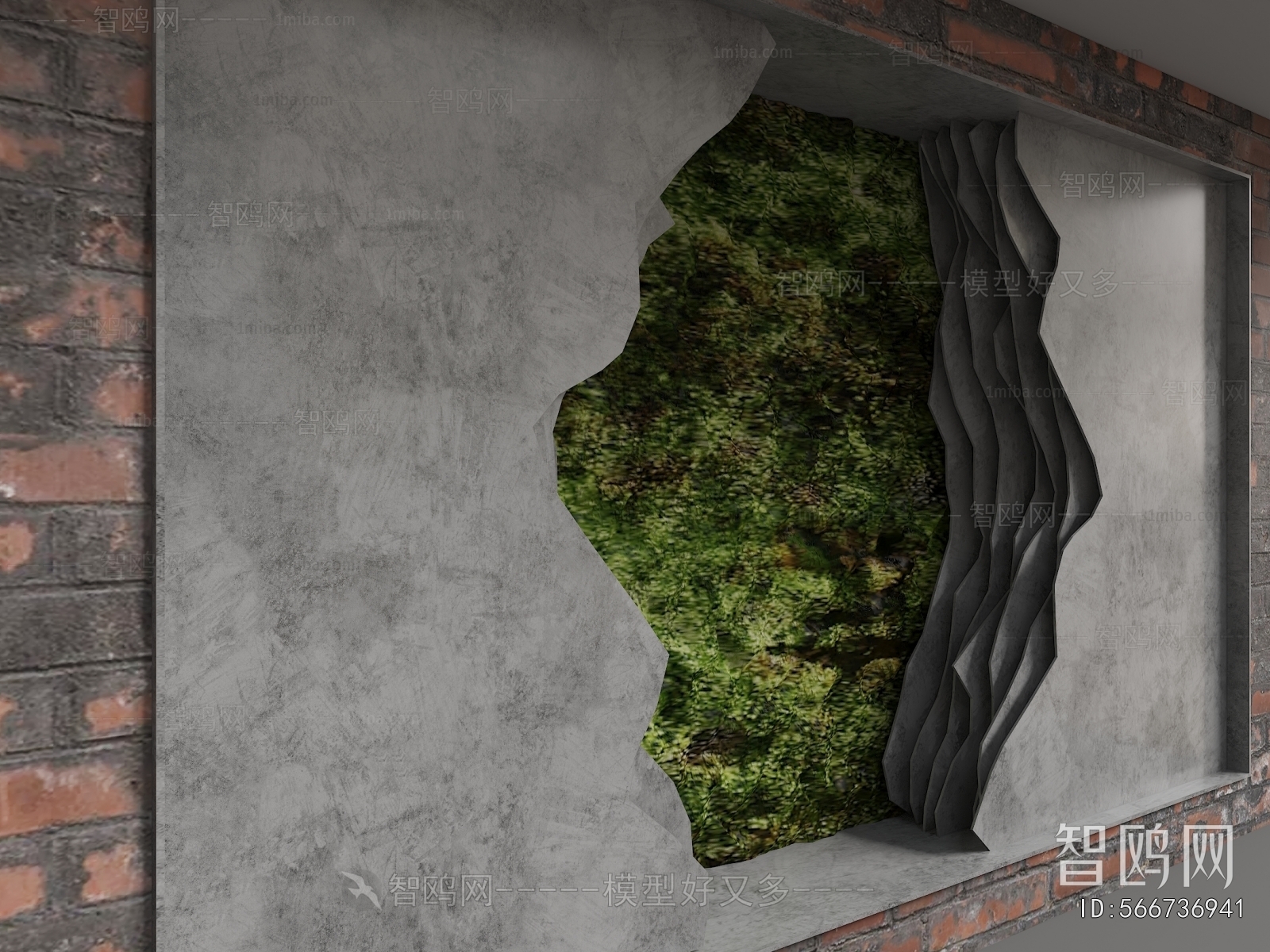 Industrial Style TV Wall