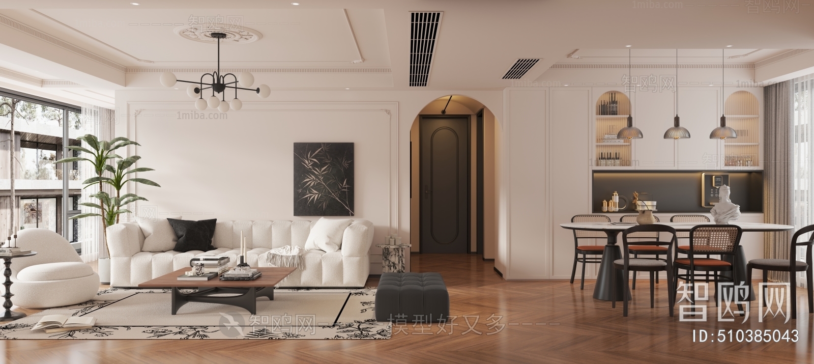 French Style A Living Room