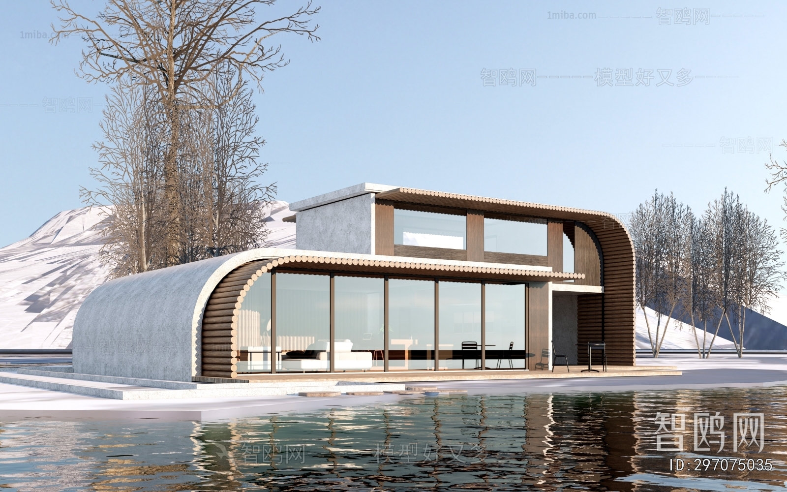 Modern Appearance Of Commercial Building