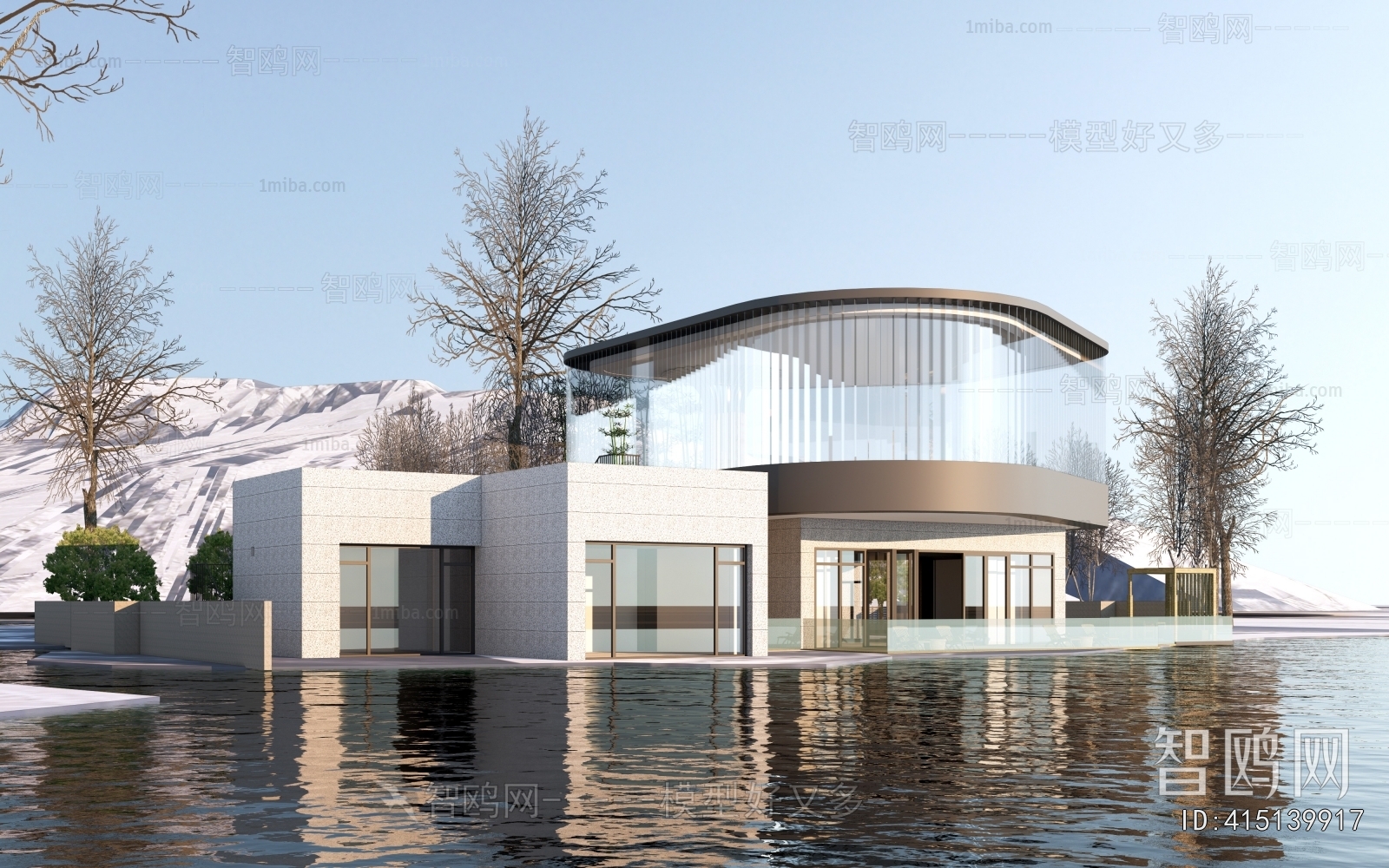 Modern Appearance Of Commercial Building