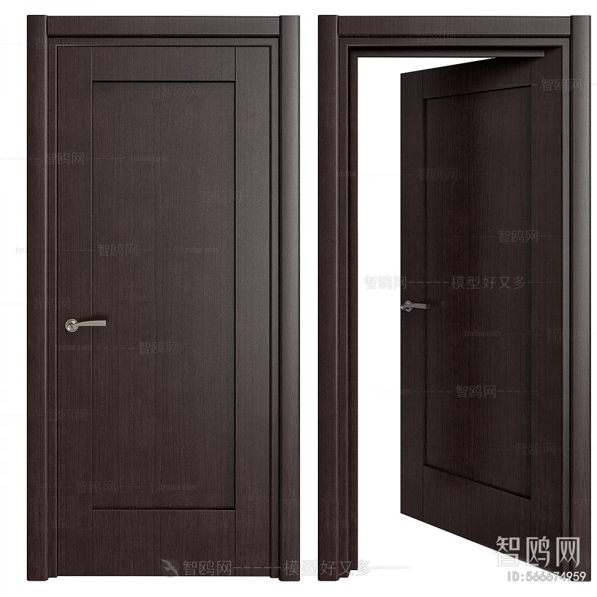 Modern Single Door