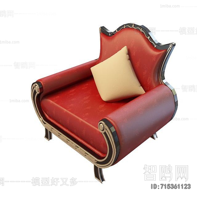 European Style Single Sofa