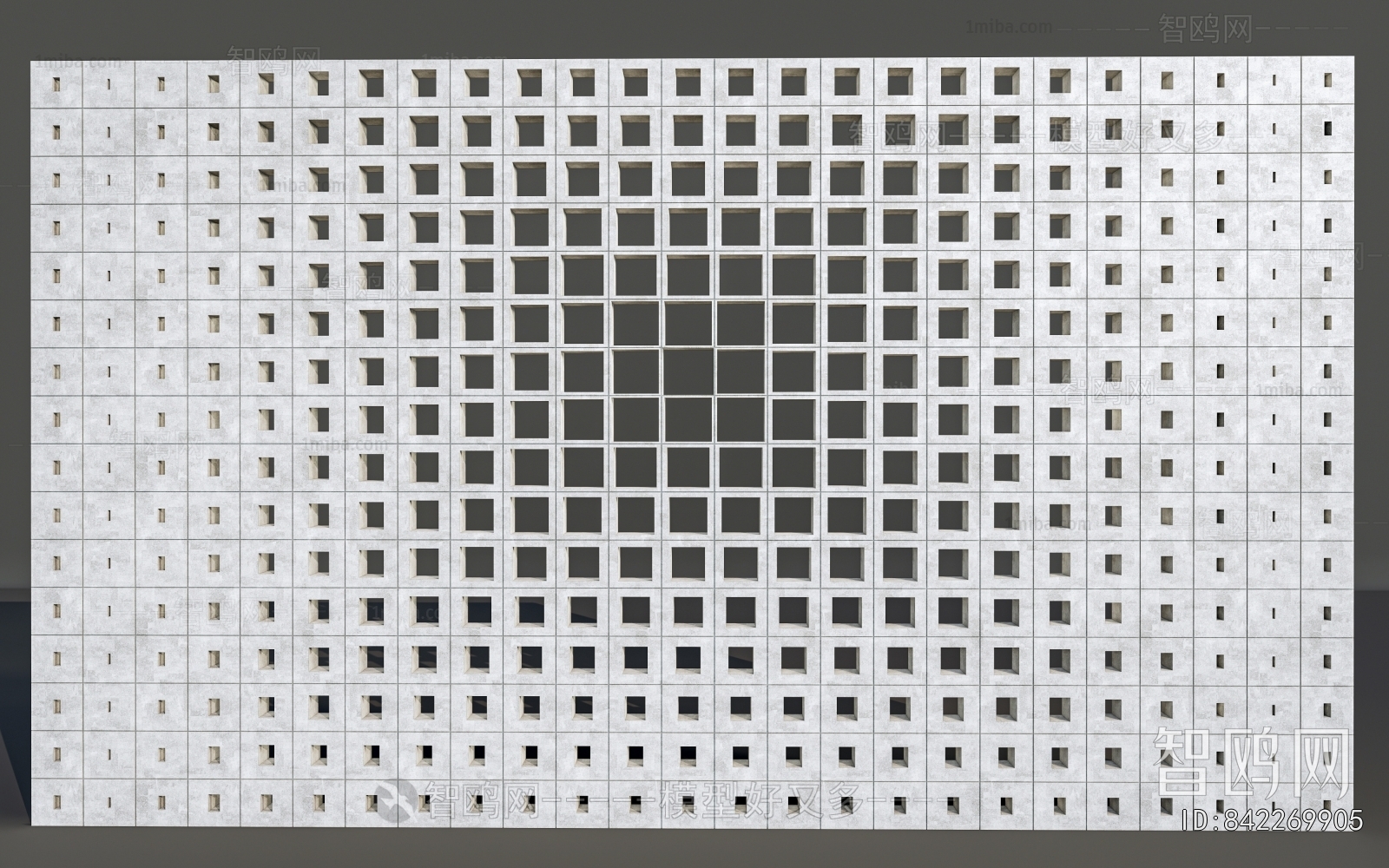 Modern Cement Brick Screen Partition