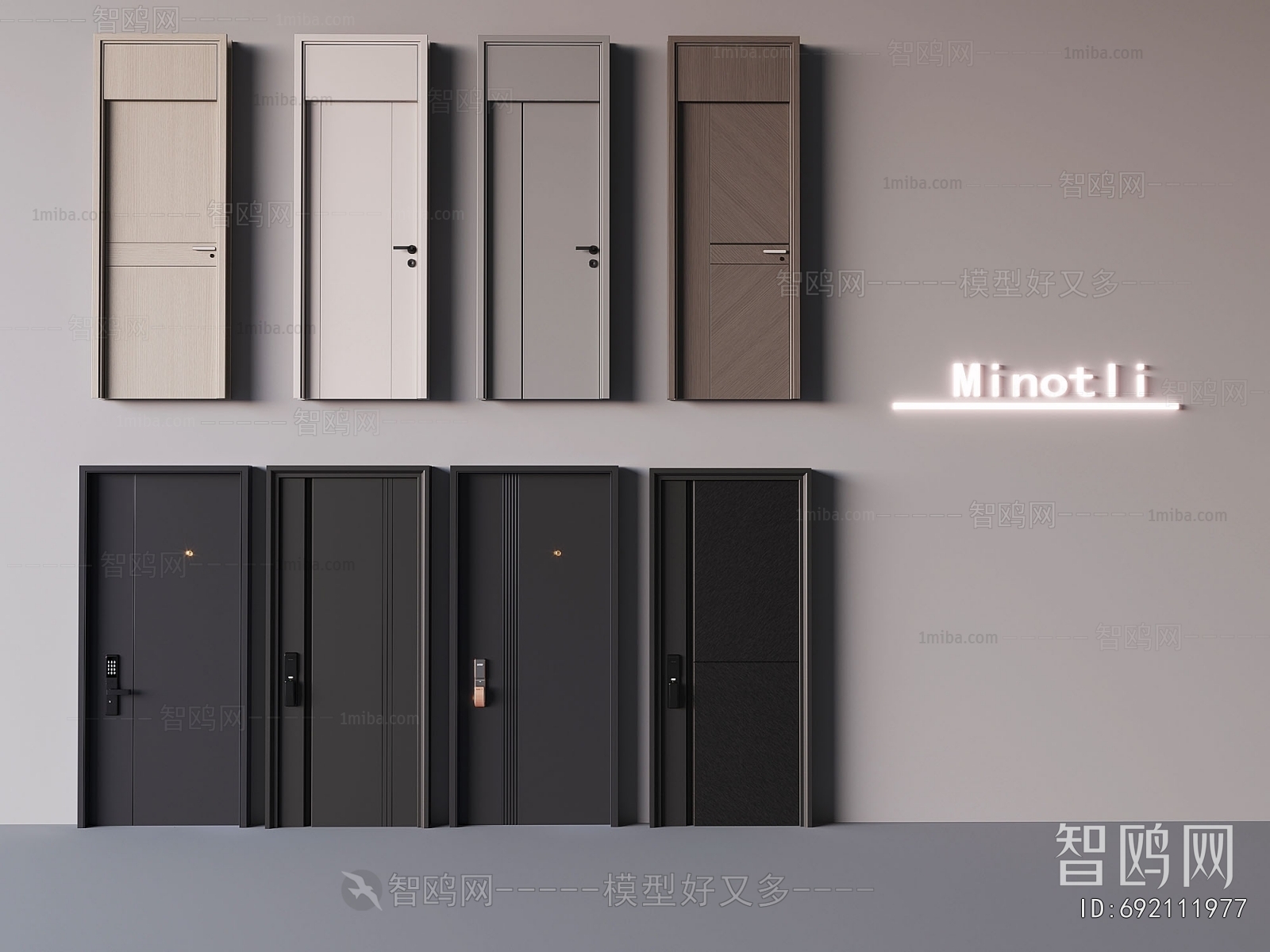 Modern Entrance Door