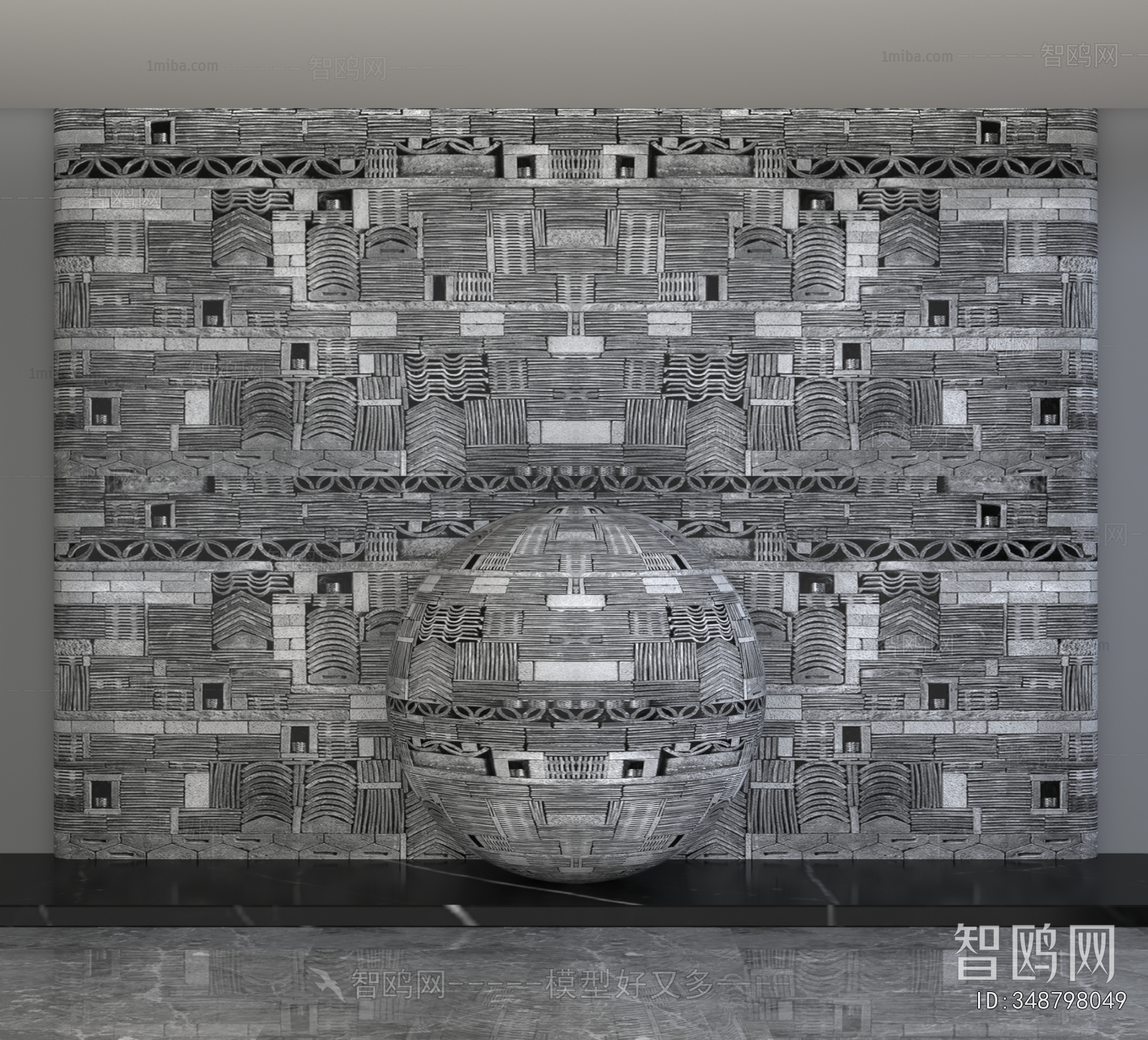 New Chinese Style Wall Facing