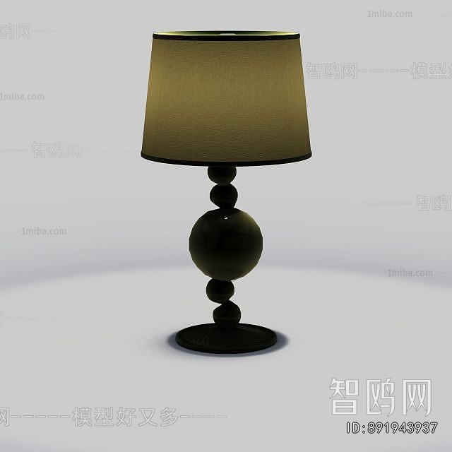 Simple European Style Table Lamp