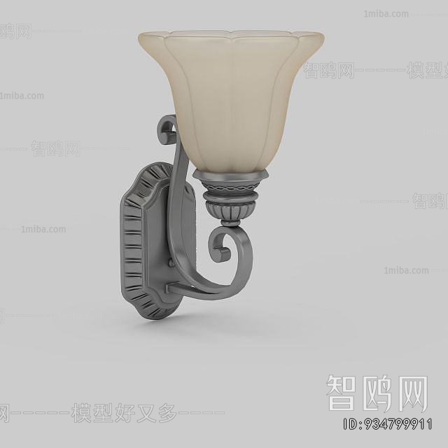 Simple European Style Wall Lamp