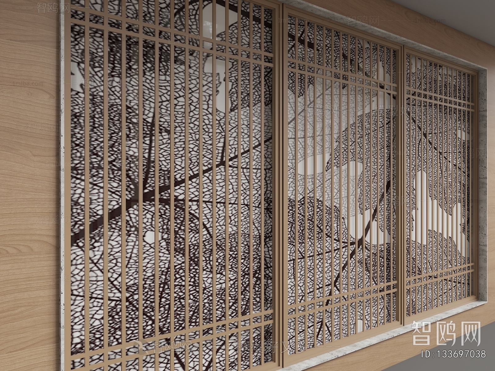 New Chinese Style TV Wall