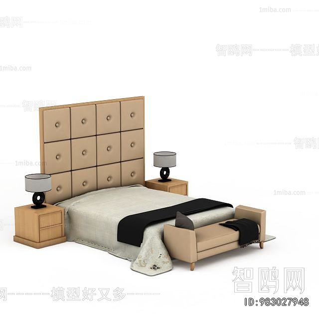 Modern Double Bed