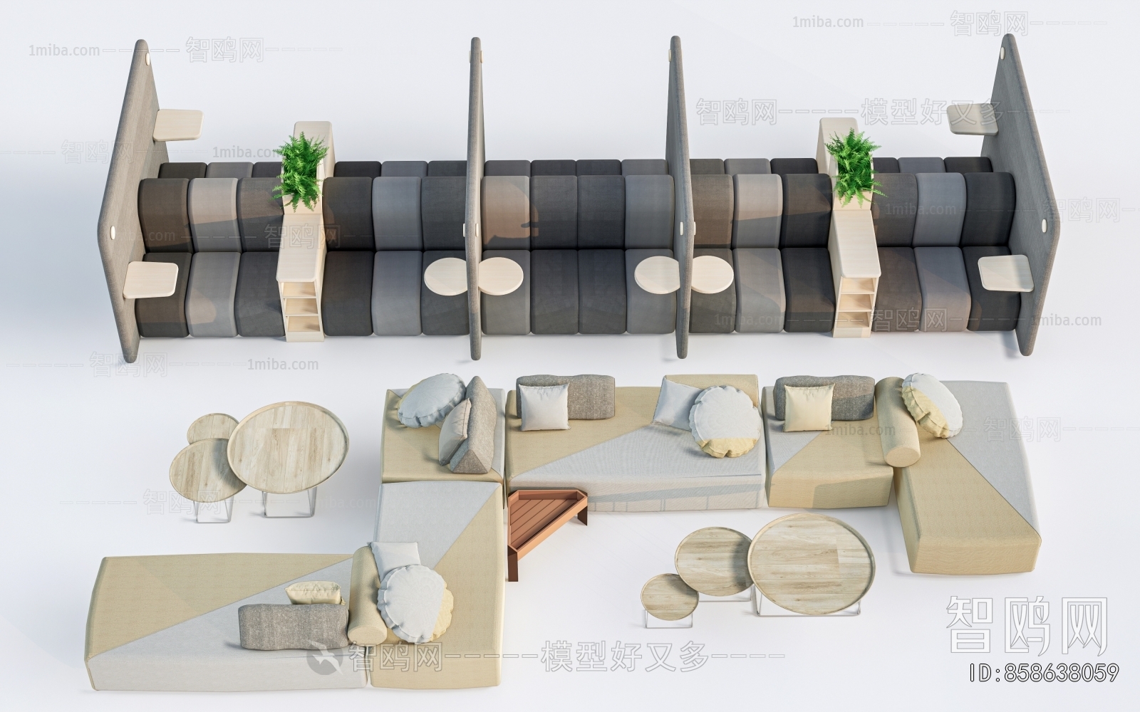 Modern Card Seat Sofa