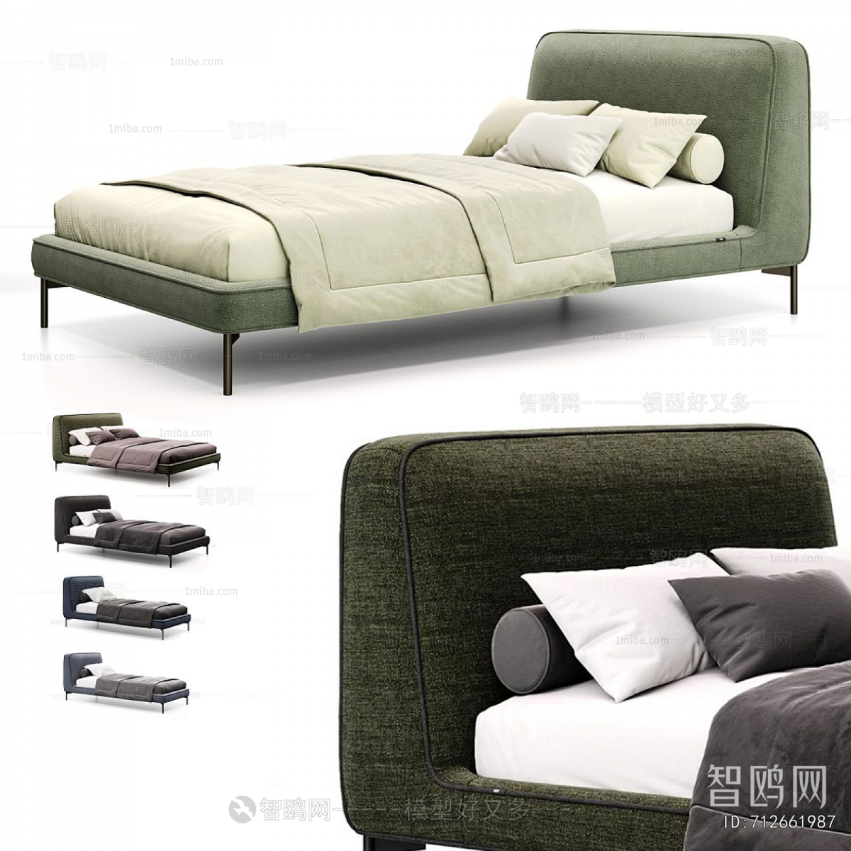 Modern Single Bed