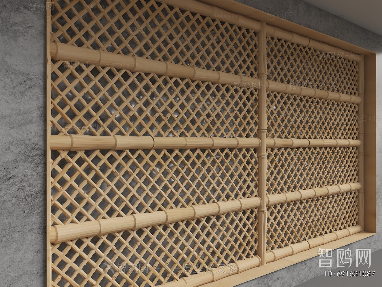 Modern Wooden Screen Partition