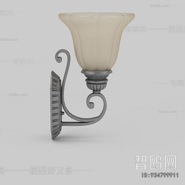 Simple European Style Wall Lamp