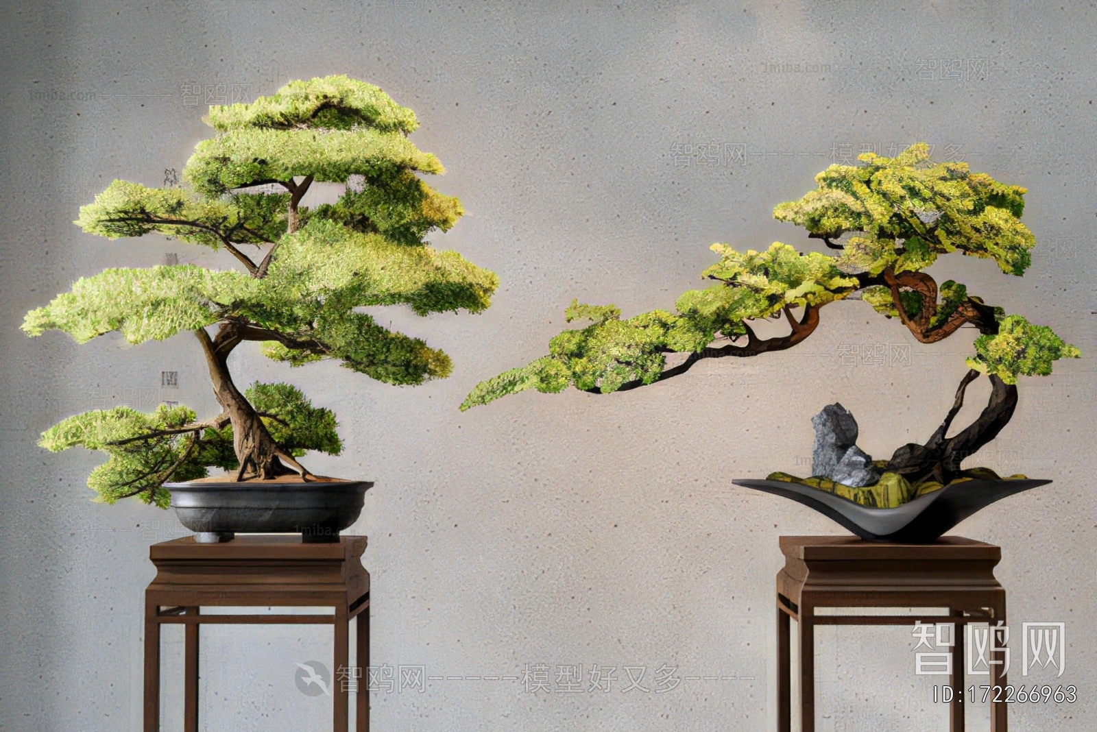 New Chinese Style Bonsai