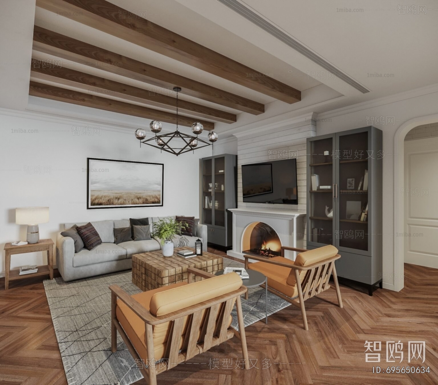 Nordic Style A Living Room