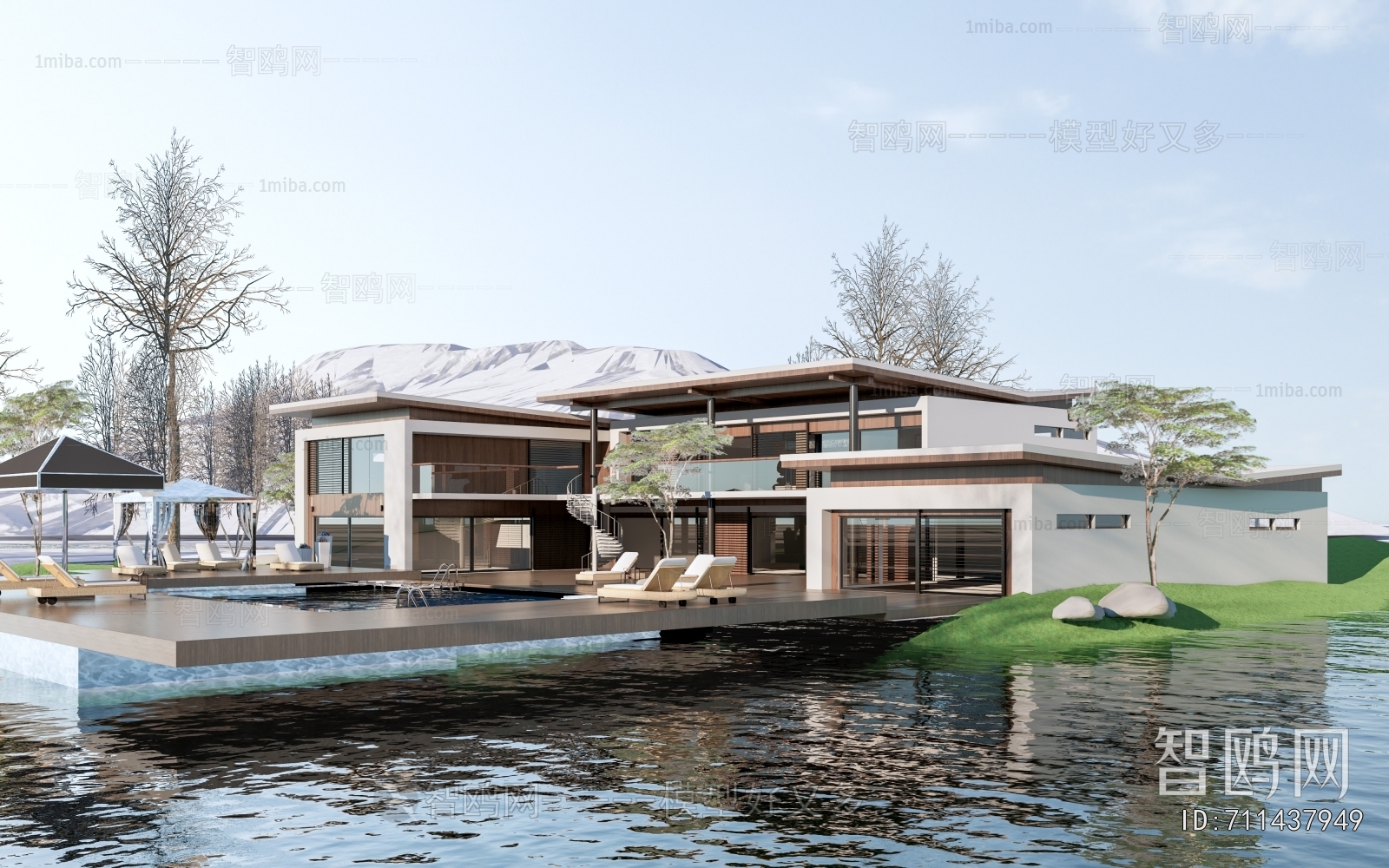 Modern Appearance Of Commercial Building