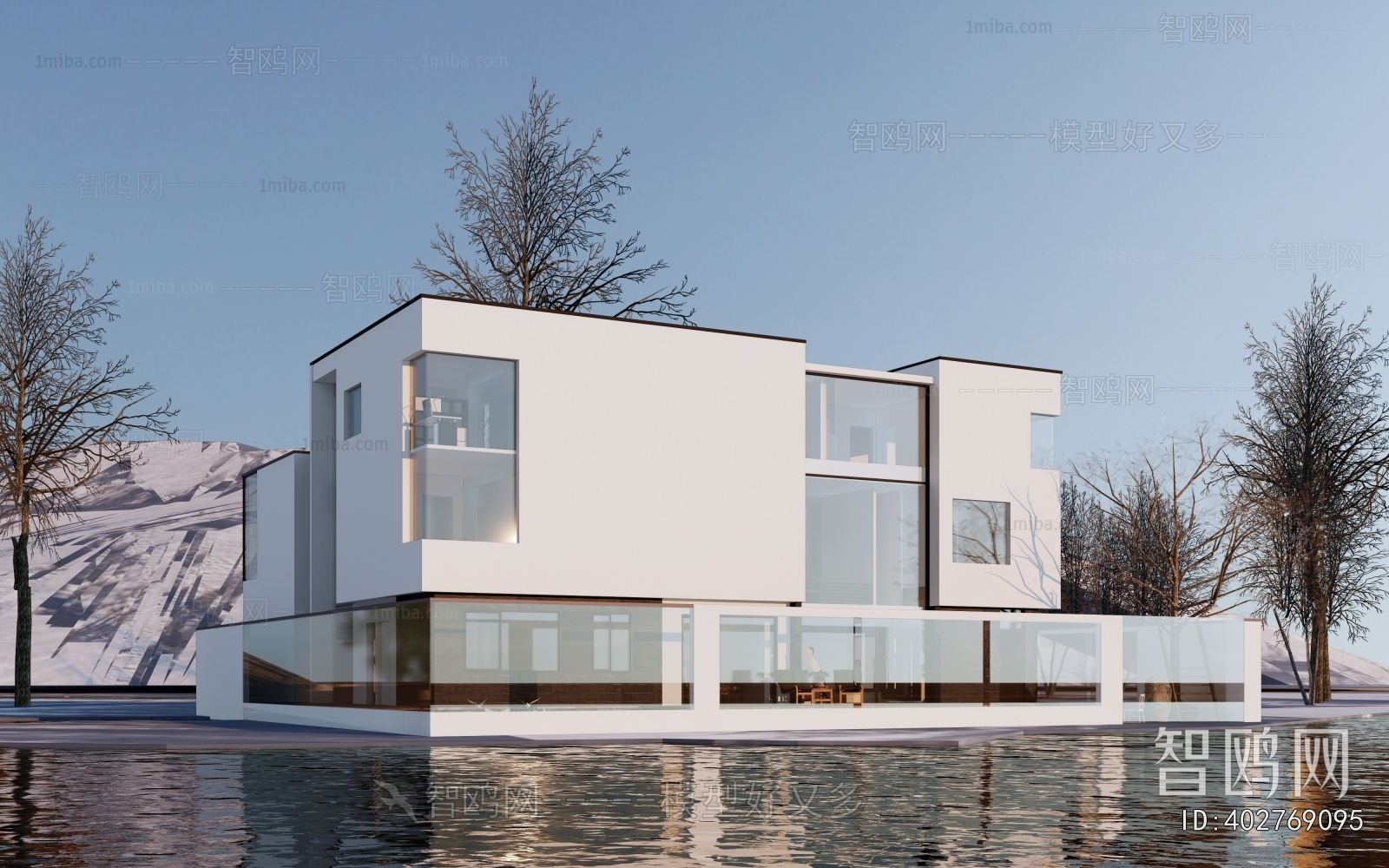 Modern Appearance Of Commercial Building