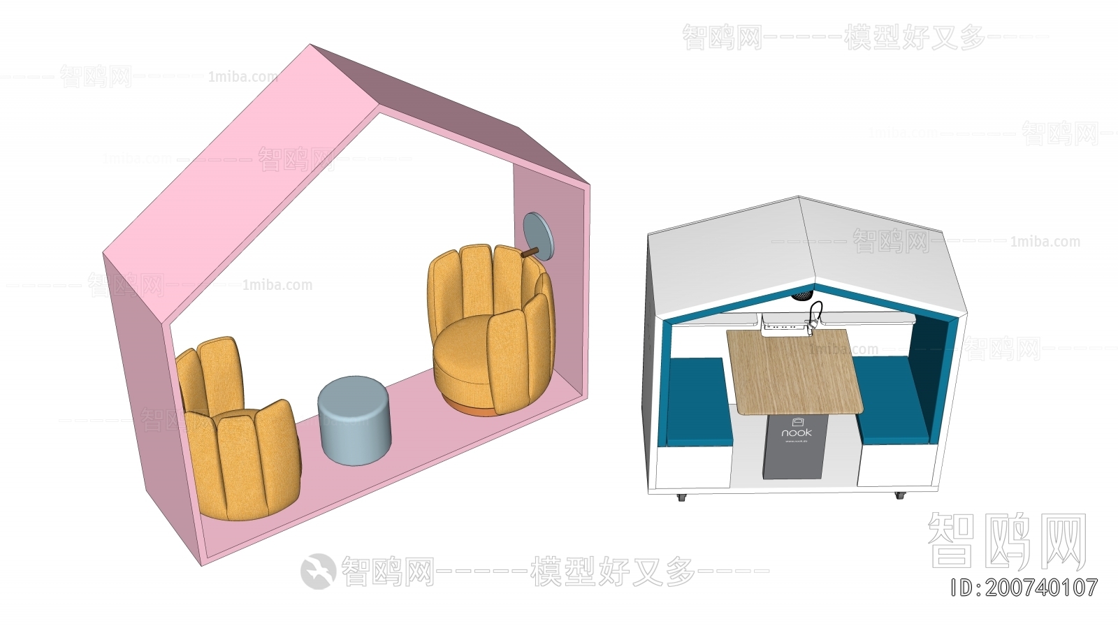 Modern Card Seat Sofa