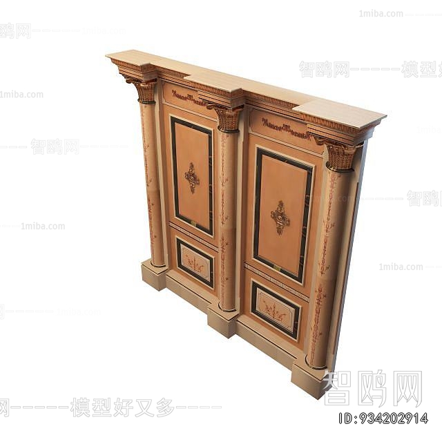 European Style TV Wall