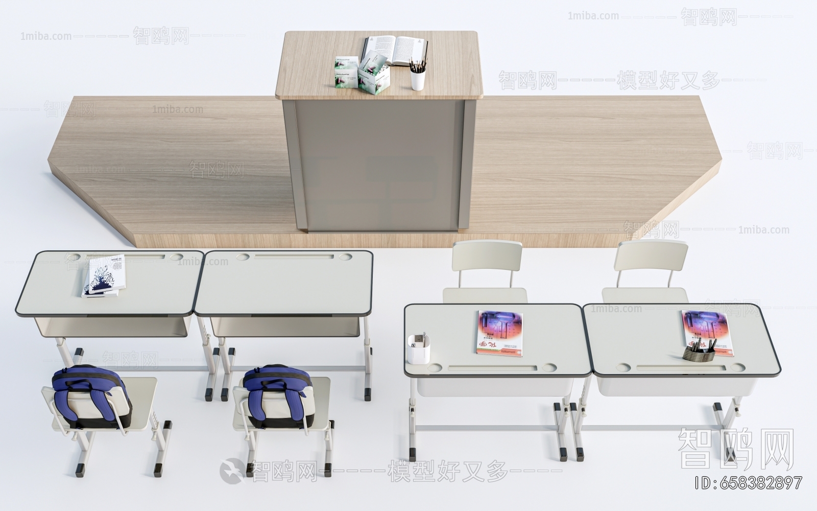 Modern Computer Desk And Chair