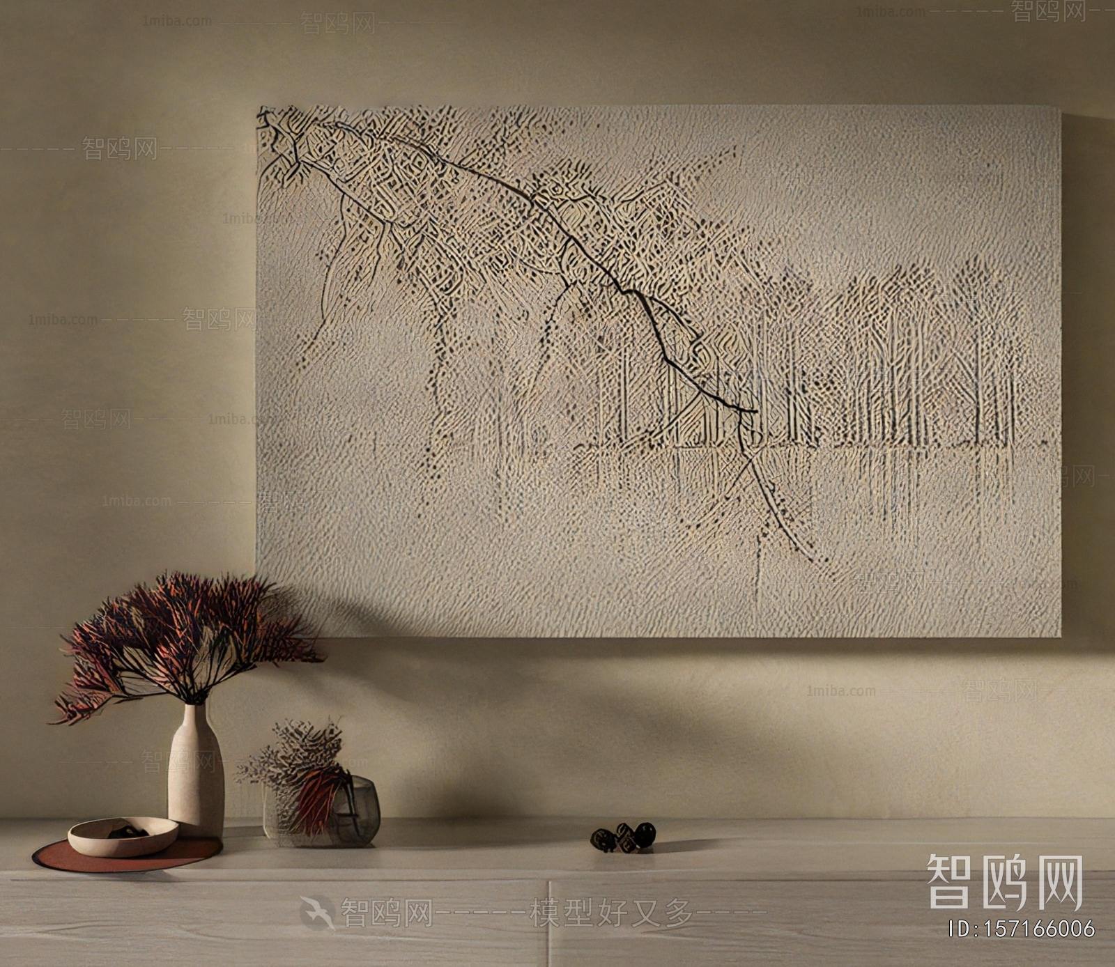 Wabi-sabi Style Painting