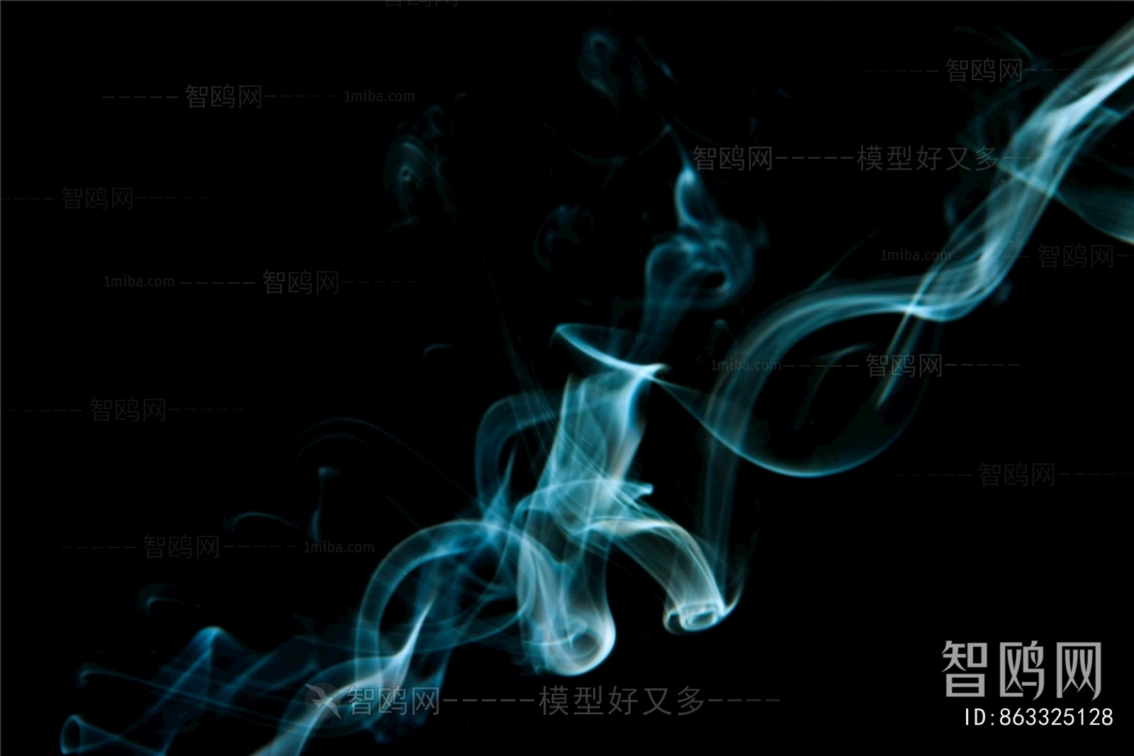 烟雾雾气烟圈烟雾线