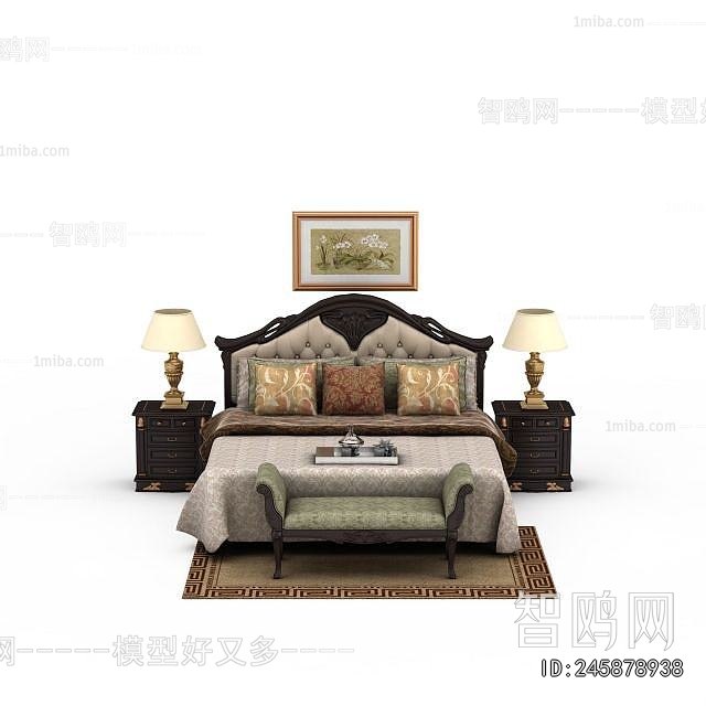 European Style Double Bed