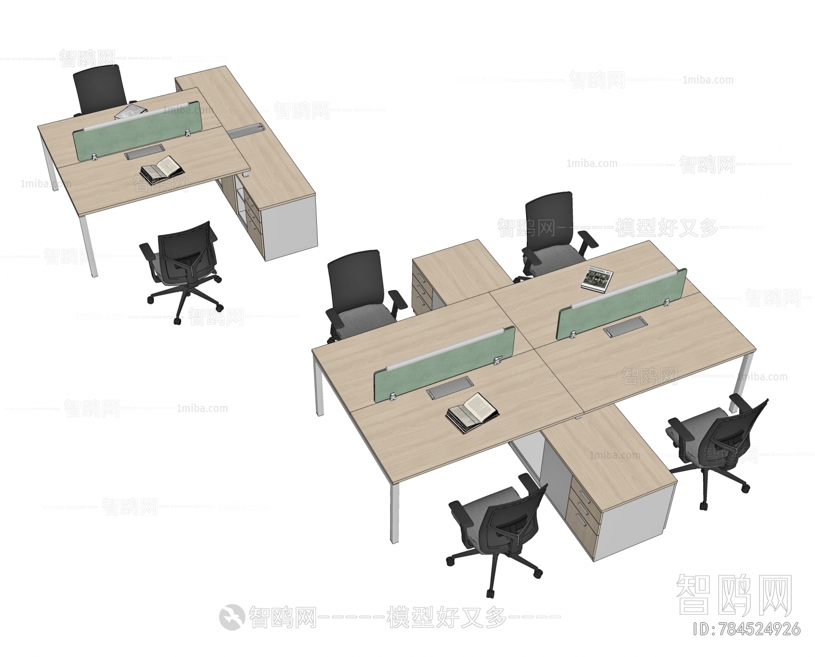 Modern Office Desk And Chair