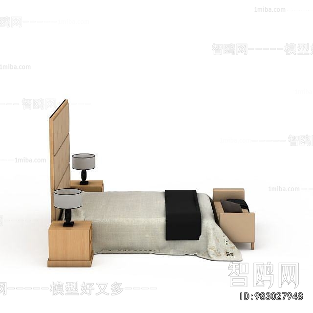 Modern Double Bed