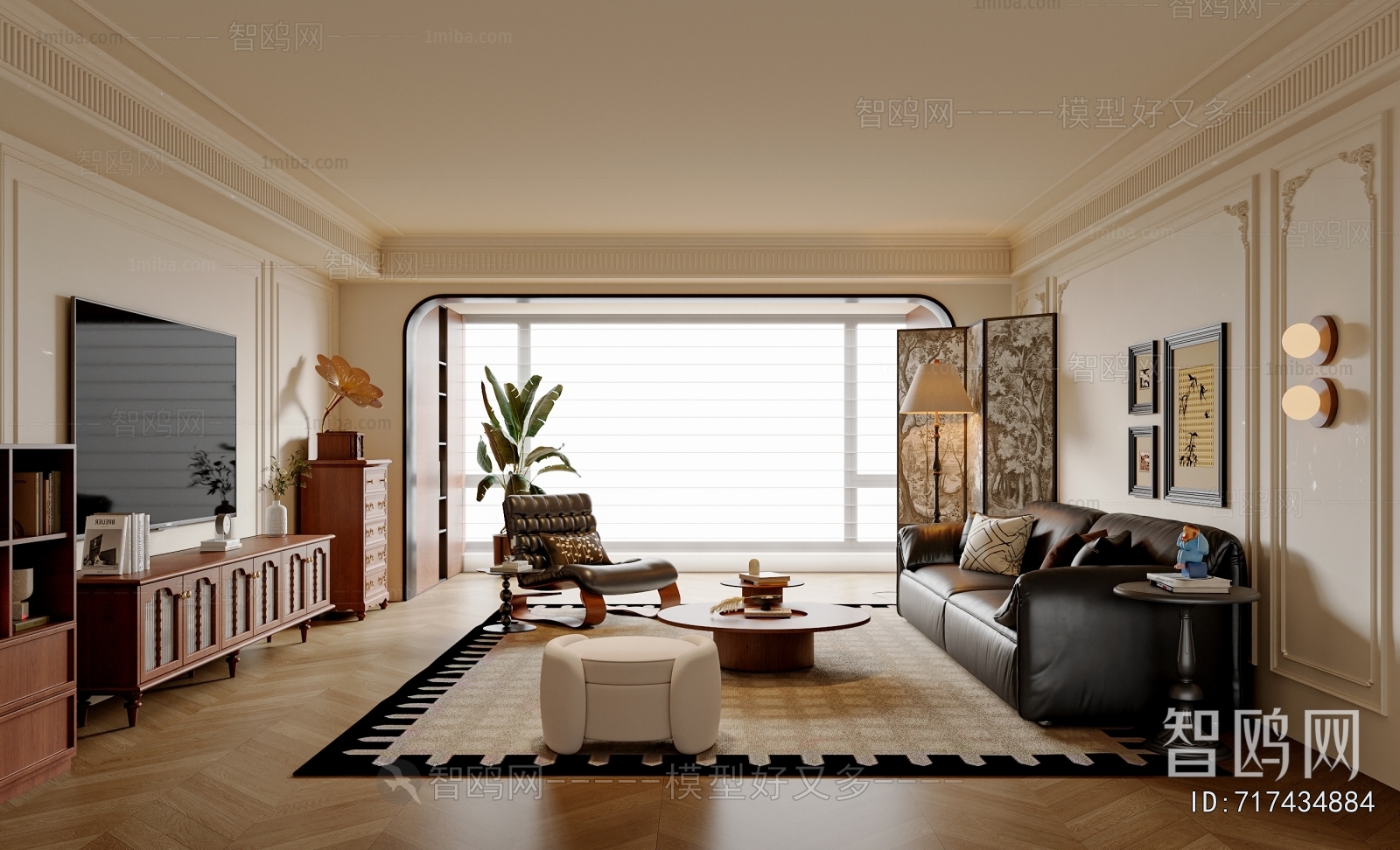 French Style A Living Room