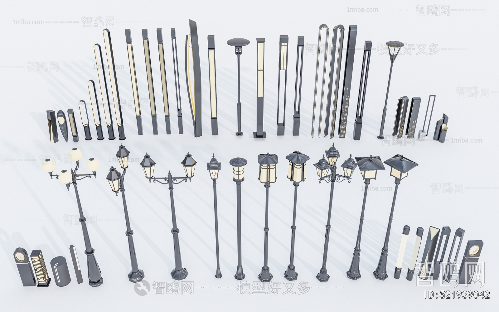 New Chinese Style Outdoor Light