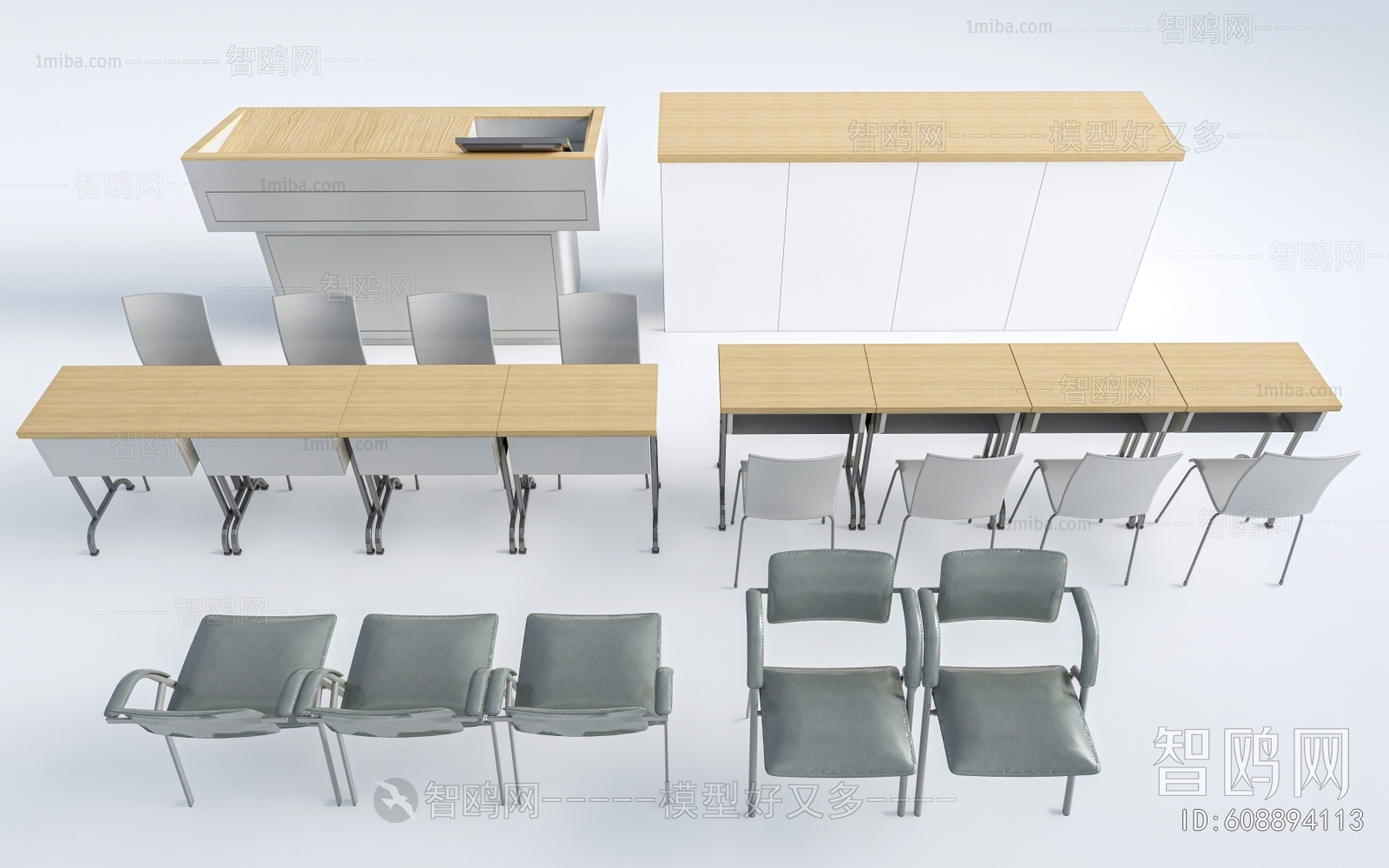 Modern Computer Desk And Chair