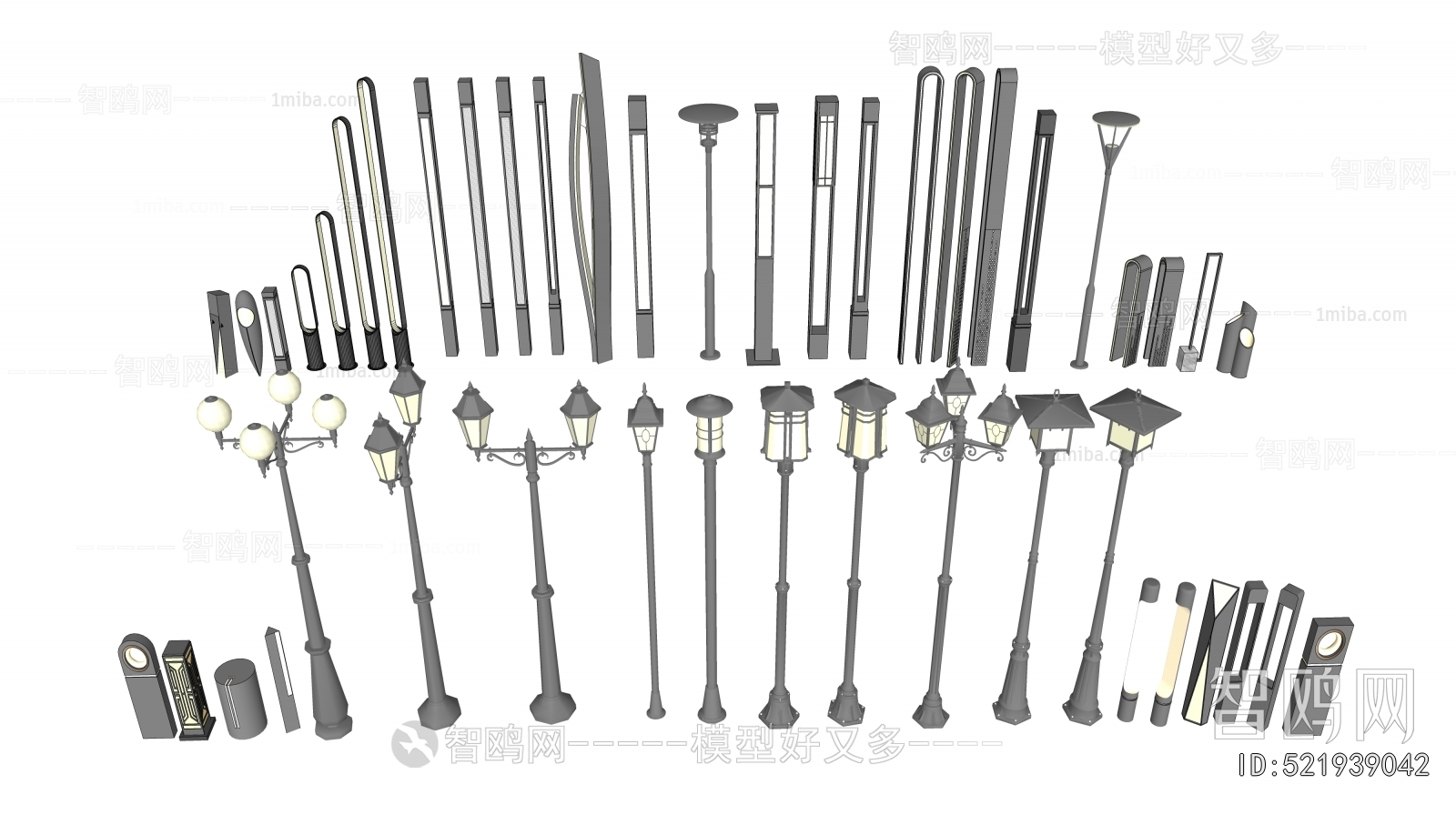 New Chinese Style Outdoor Light