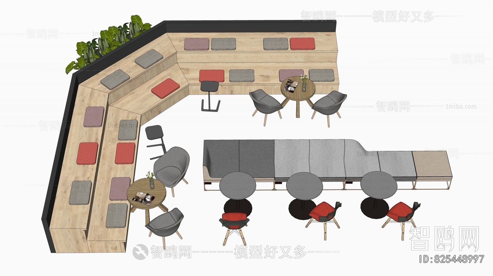 Modern Card Seat Sofa