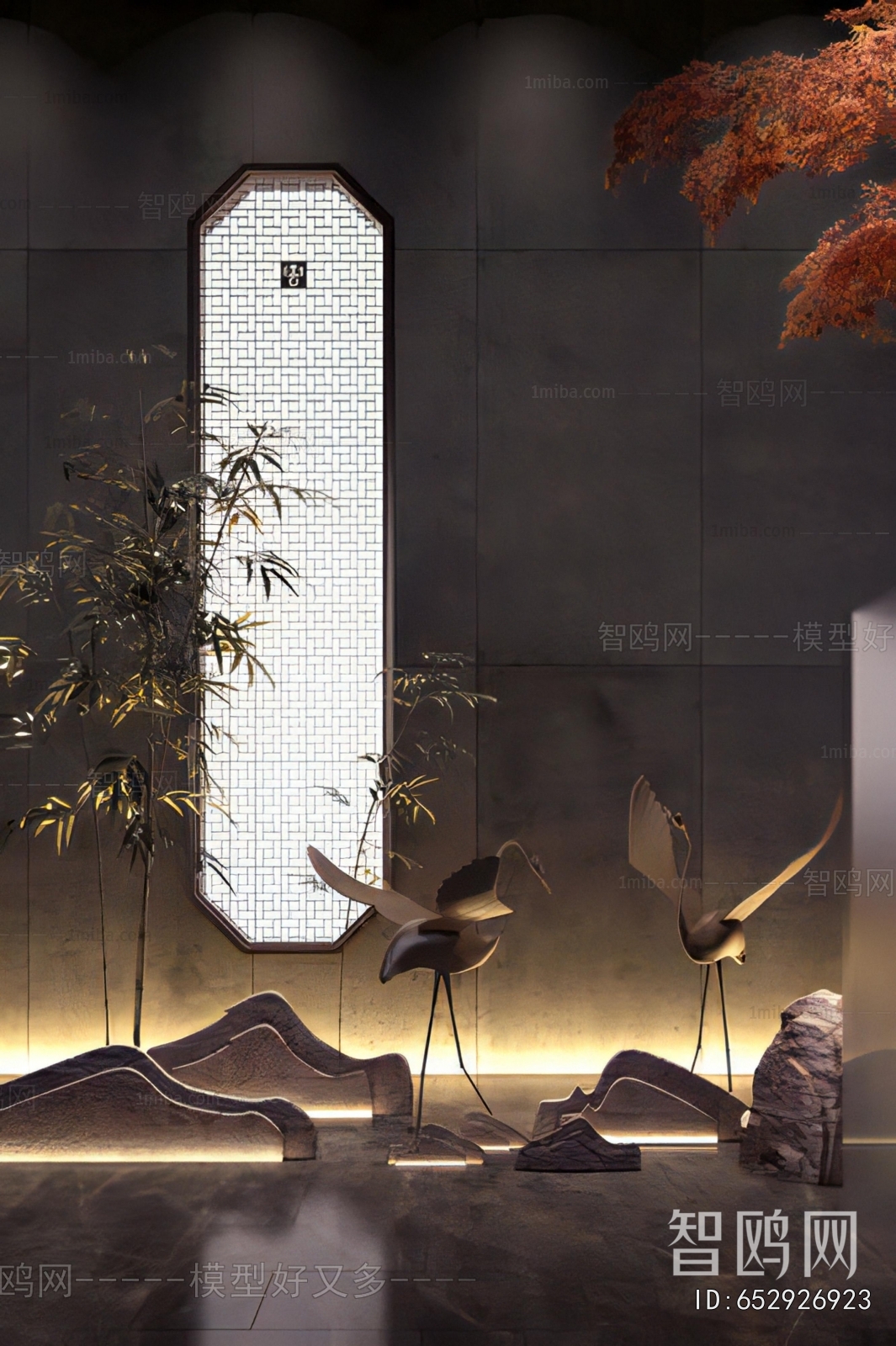 New Chinese Style Plant Landscaping