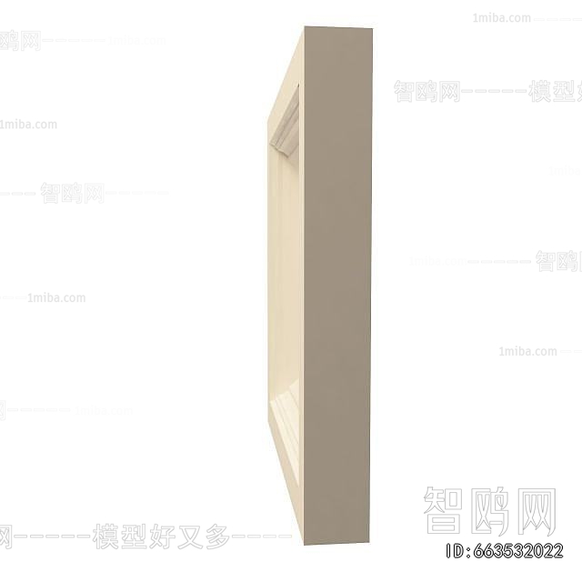 European Style Plaster Carved Top Plate