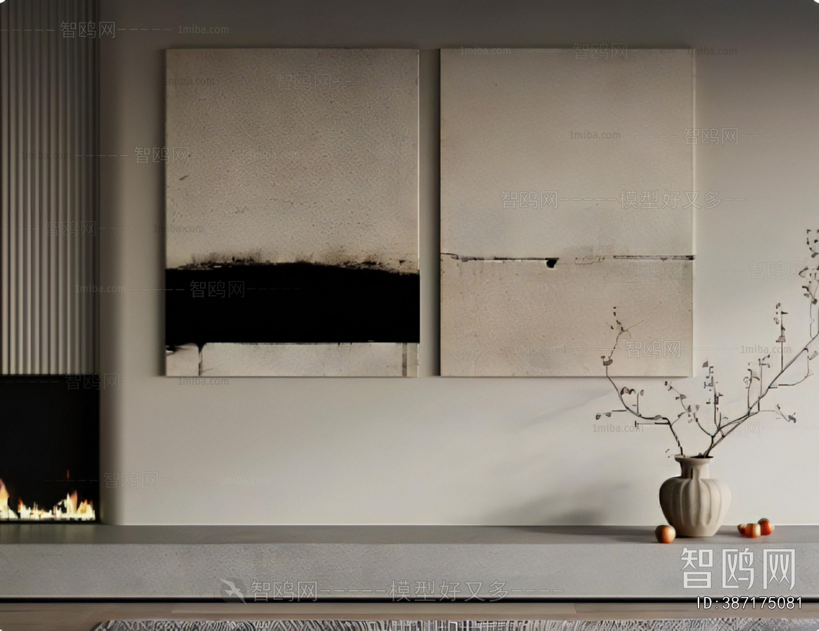 Wabi-sabi Style Painting