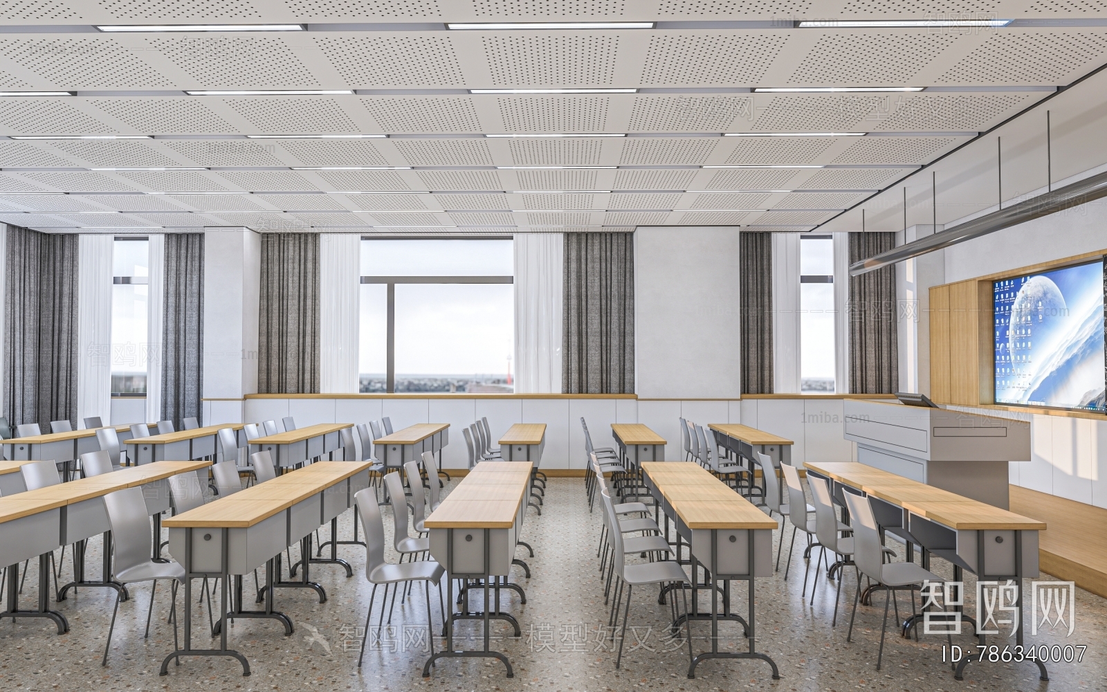 Modern School Classrooms