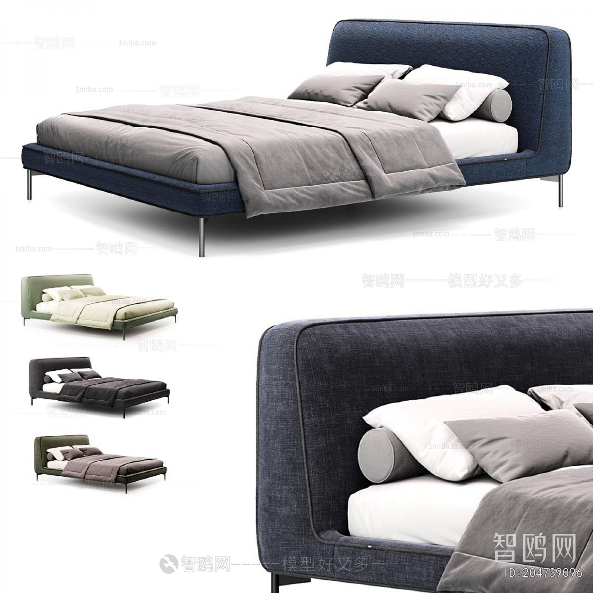 Modern Double Bed