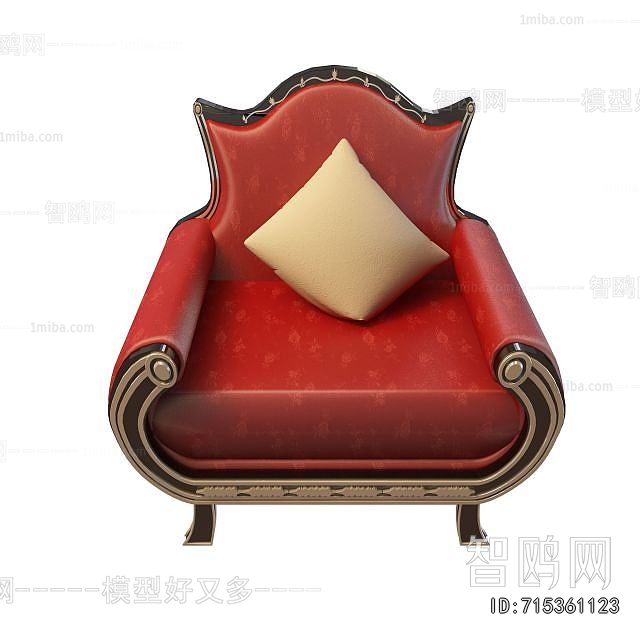 European Style Single Sofa