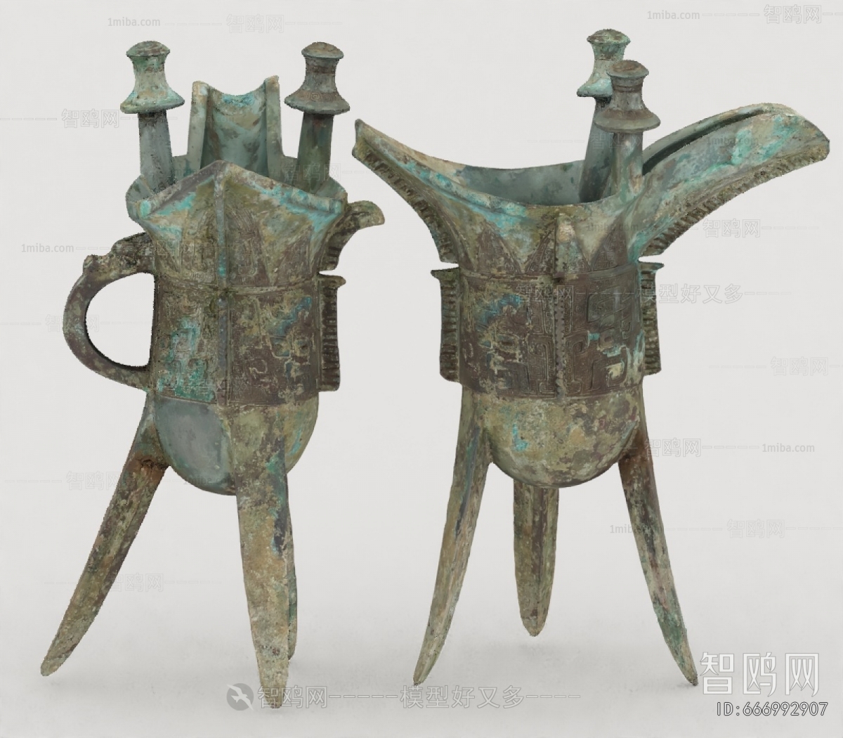 Chinese Style Decorative Set