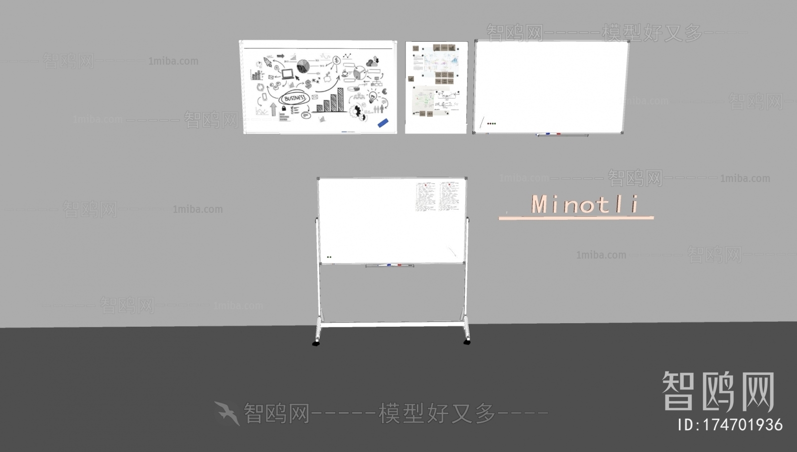 Modern Blackboard/whiteboard