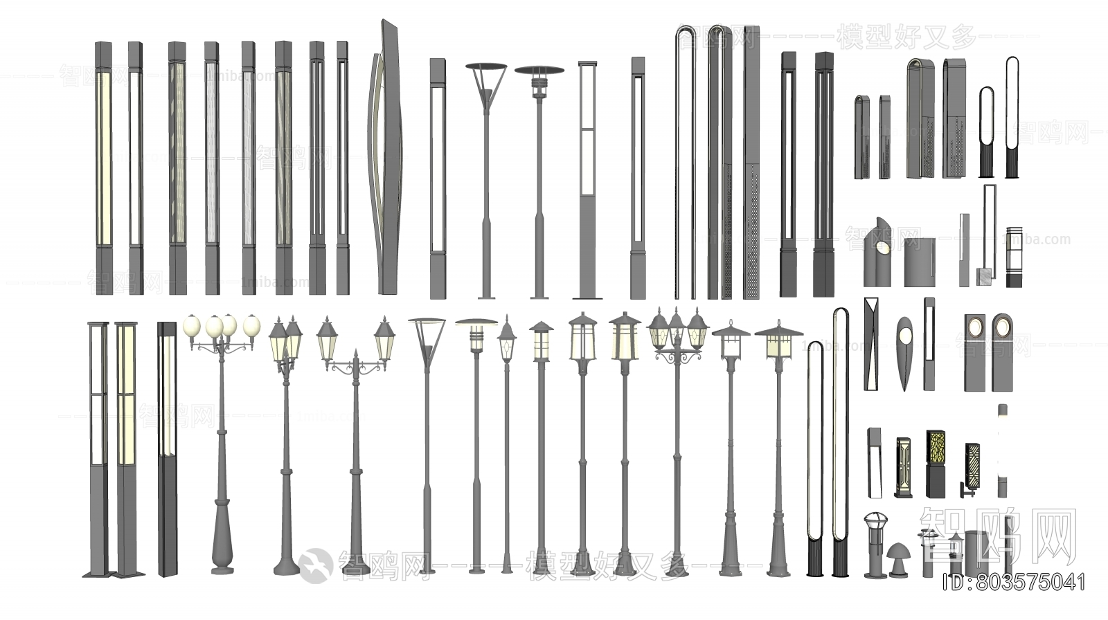 New Chinese Style Outdoor Light