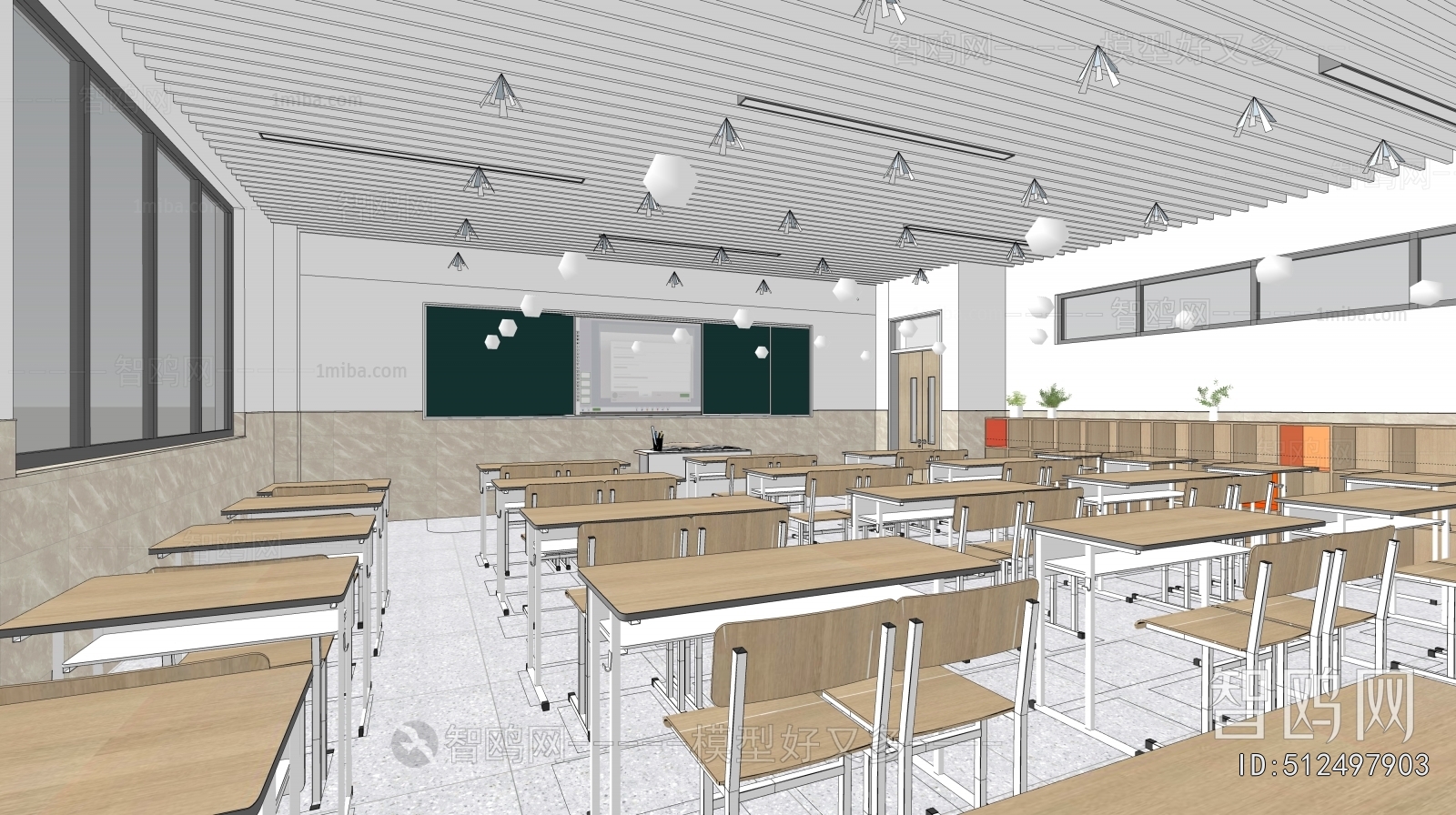 Modern School Classrooms