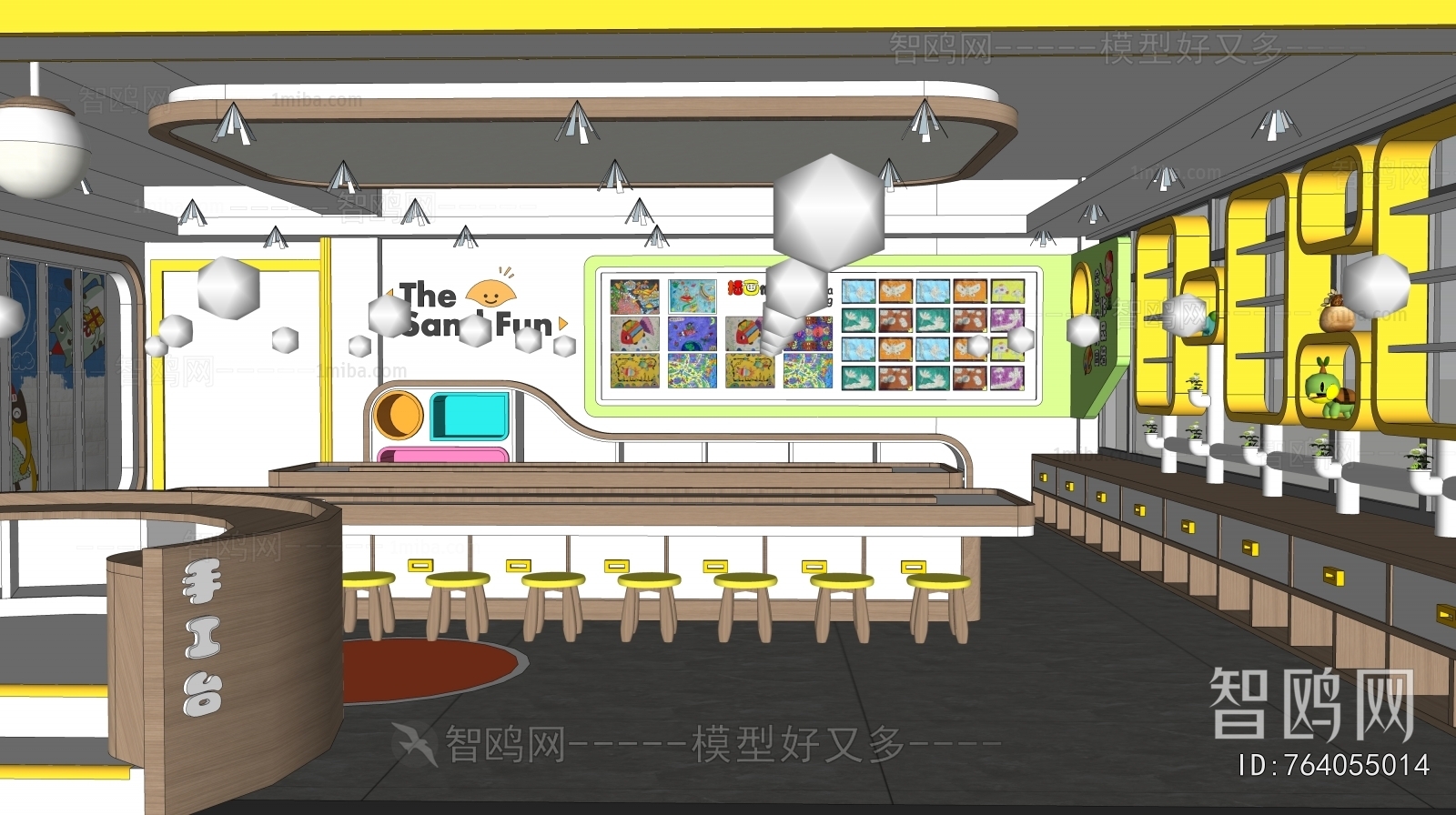 Modern Children's Playroom