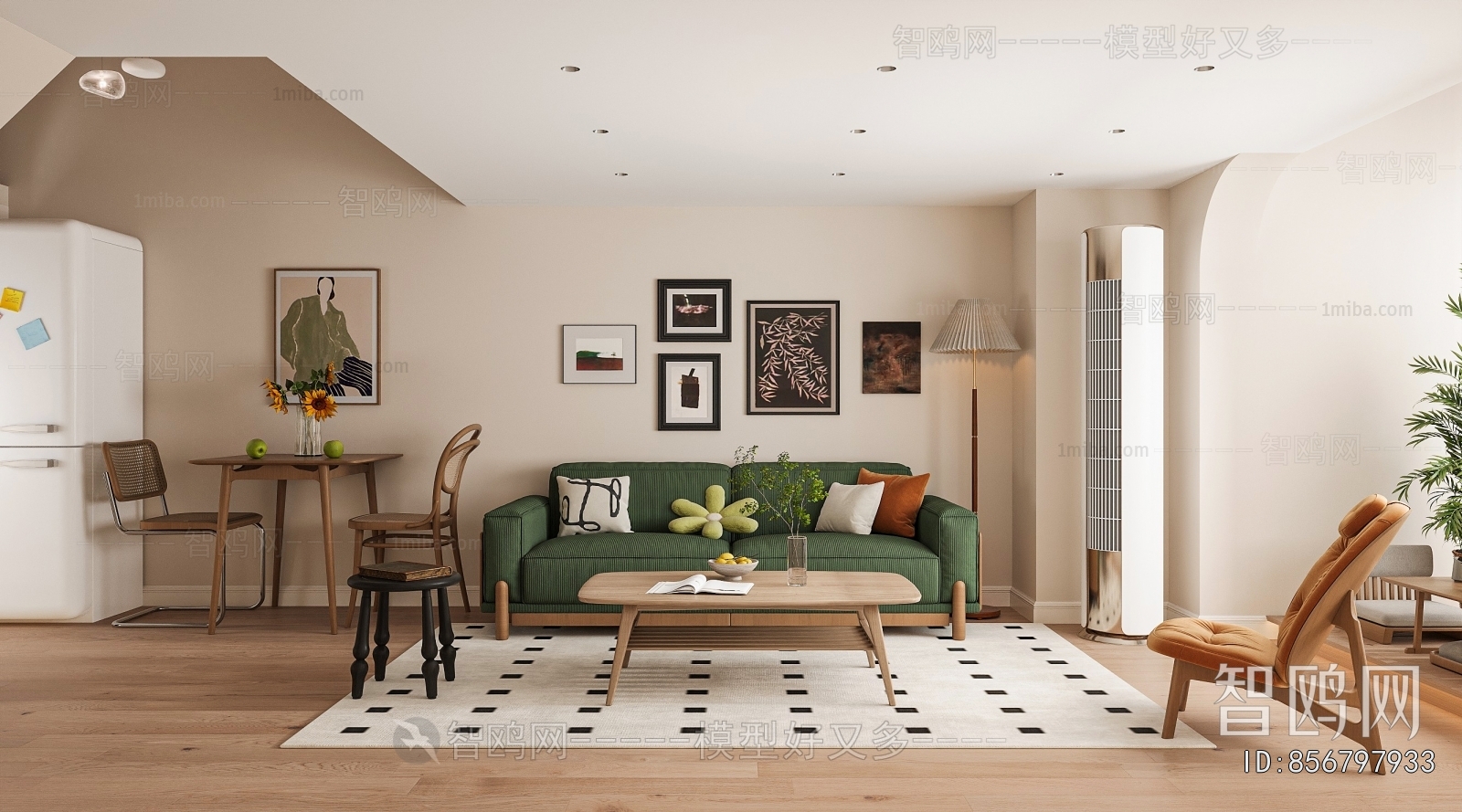 Nordic Style A Living Room